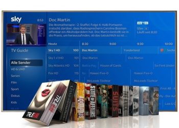 Sky Programm für Film- und Serien-Fans mit dem TV Guide