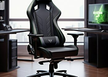 gaming stuhl leder