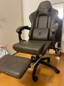 dowinx gaming stuhl fussstuetze