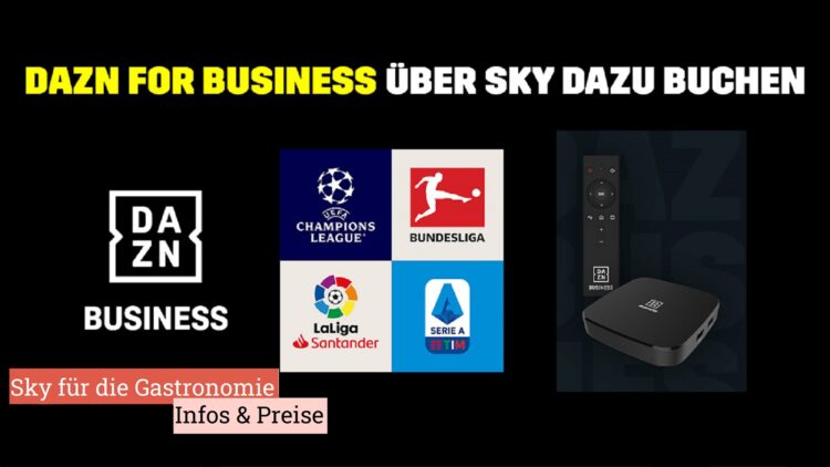 sky dazn business gastronomie